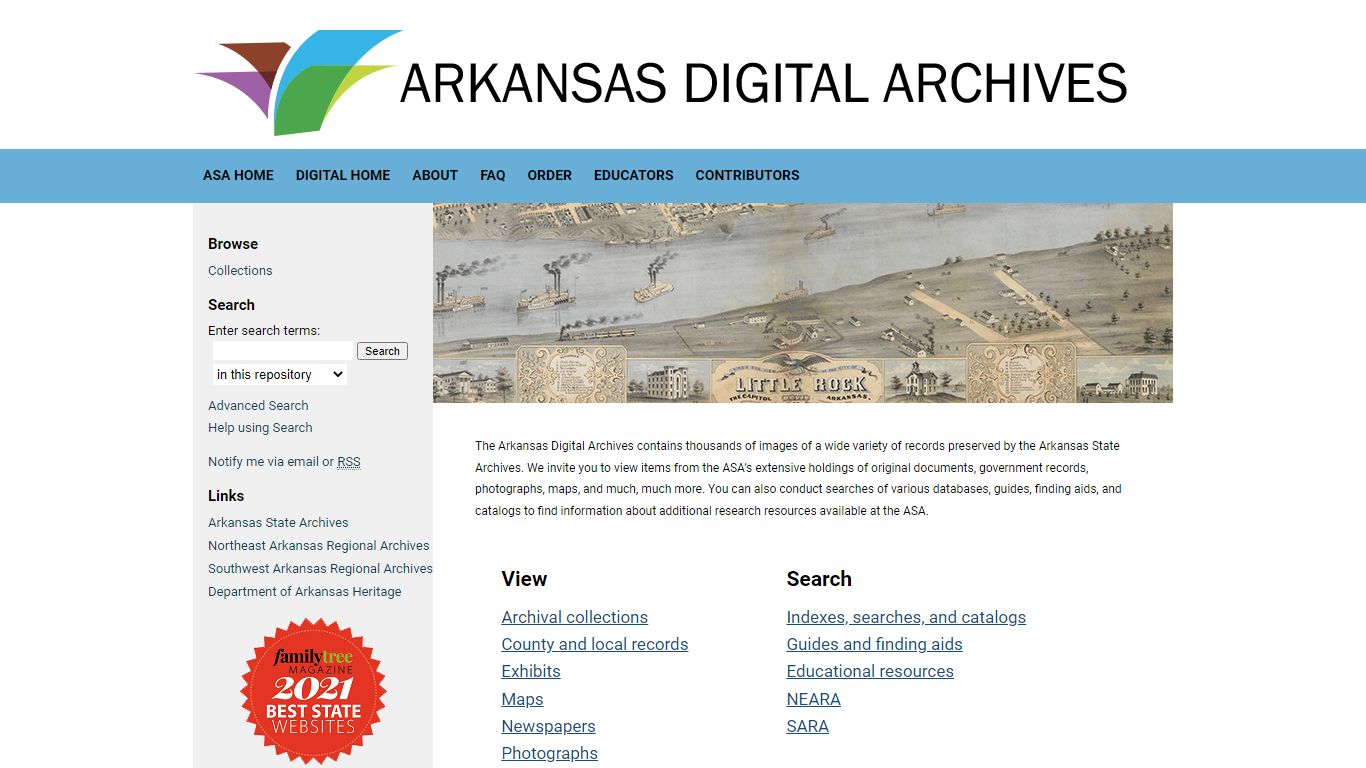 Arkansas Digital Archives